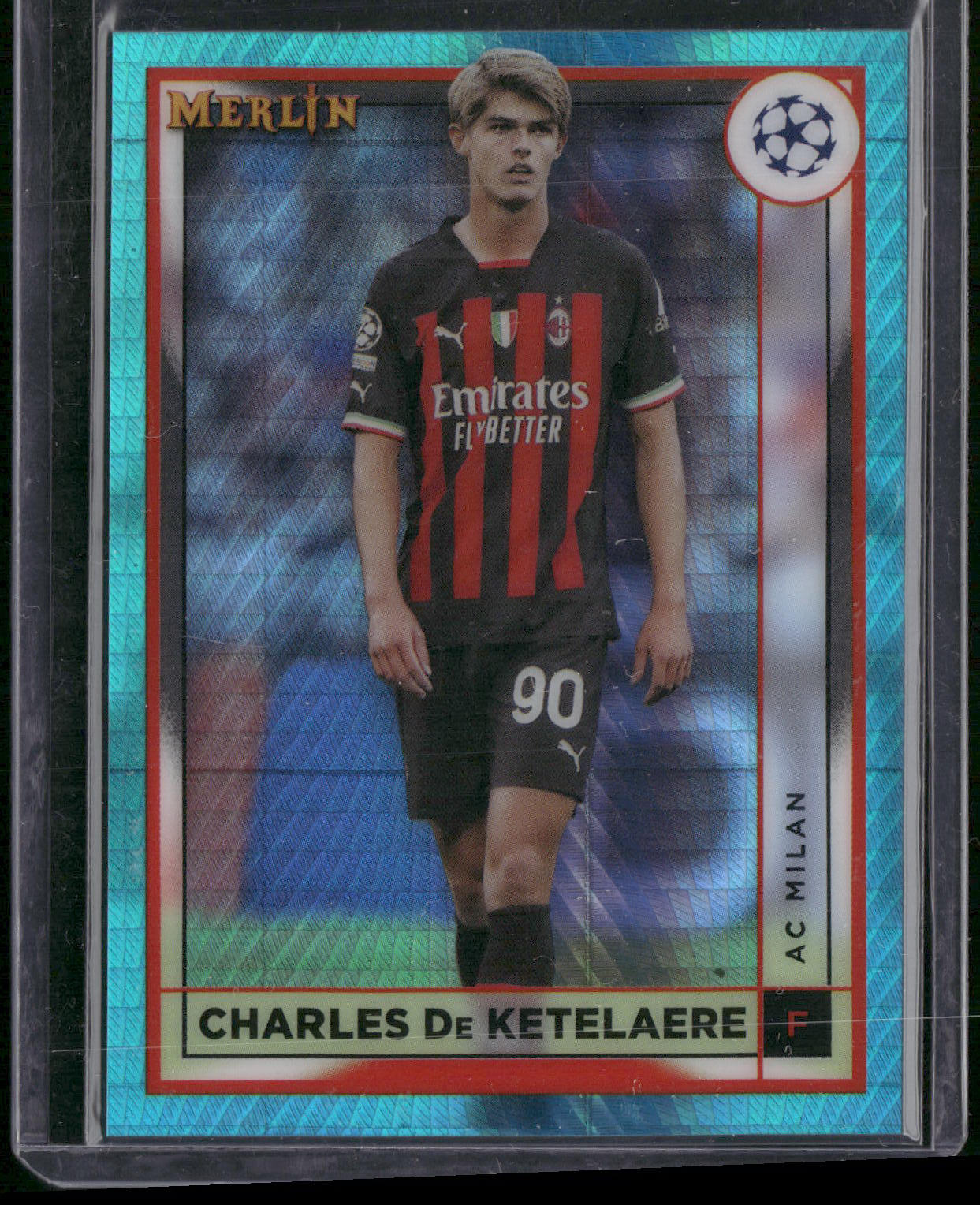 2022-23 Merlin UEFA Club Competitions #2 Charles De Ketelaere Aqua Prism