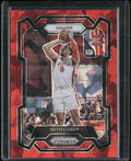 2023-24 Panini Prizm #138 Seth Lundy Prizms Red Ice