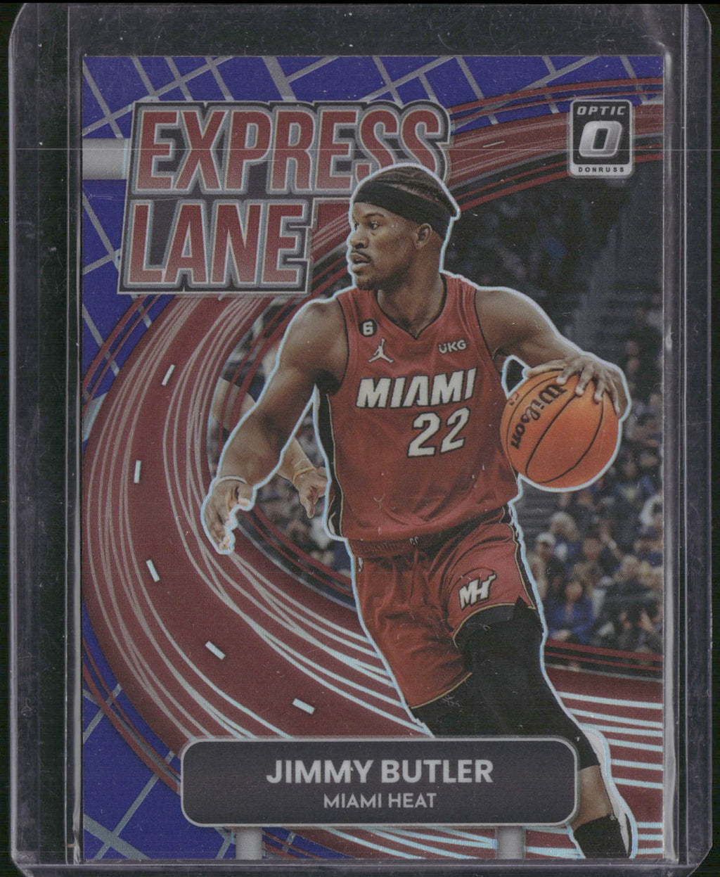 2022-23 Donruss Optic #20 Jimmy Butler Express Lane Purple