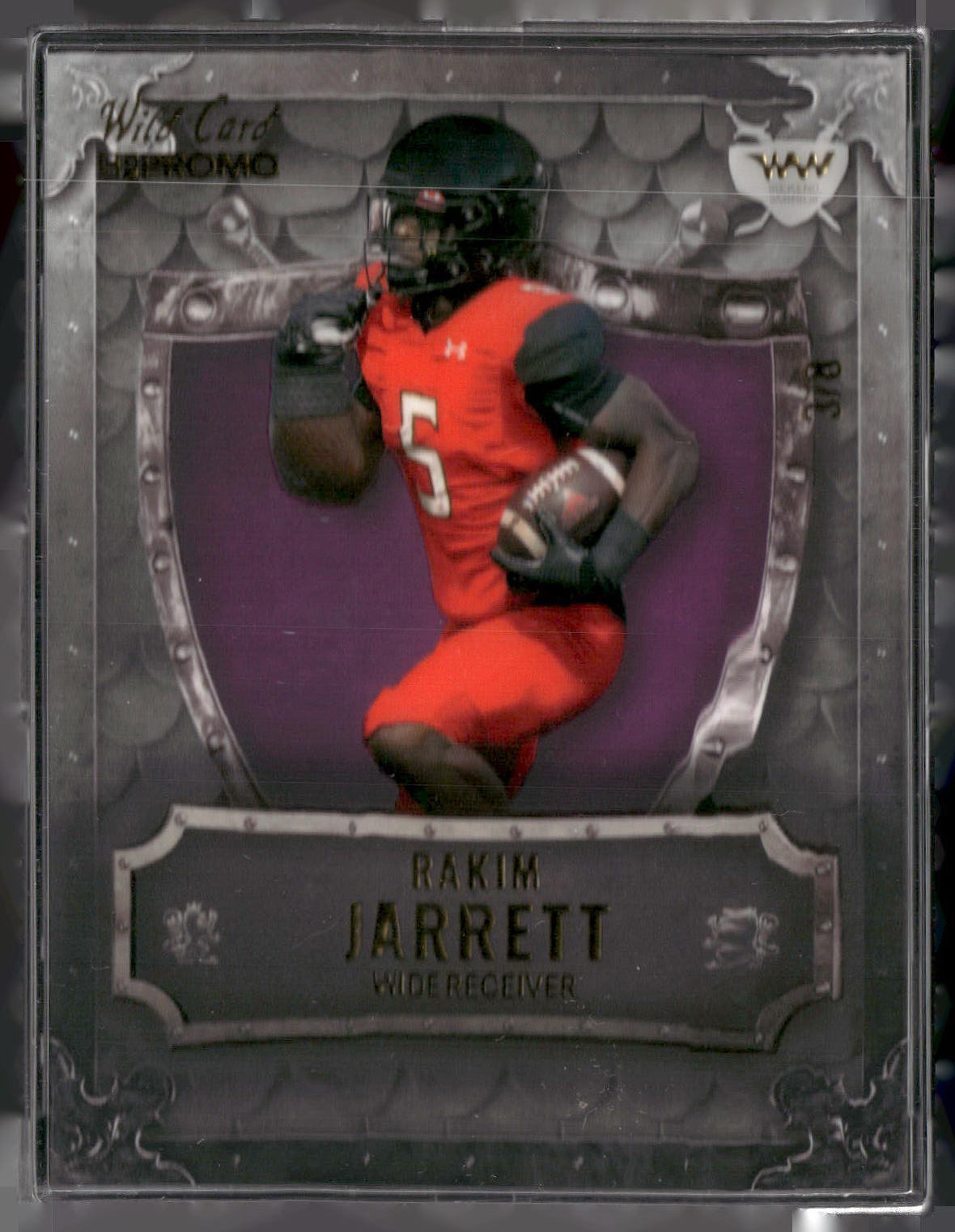 2023 Wild Card Matte - Weekend Warrior SP #WWP-37 Rakim Jarrett #/8