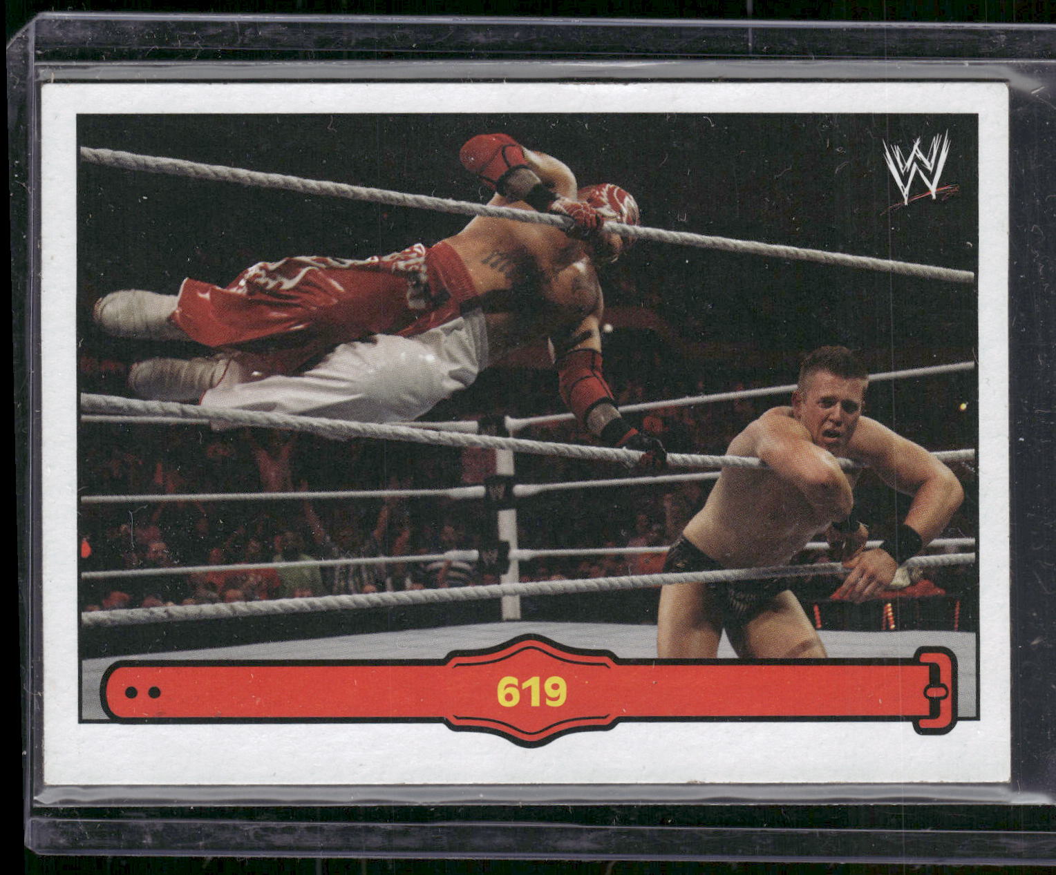 2012 Topps Heritage WWE #36 Rey Mysterio/619 Ringside Action