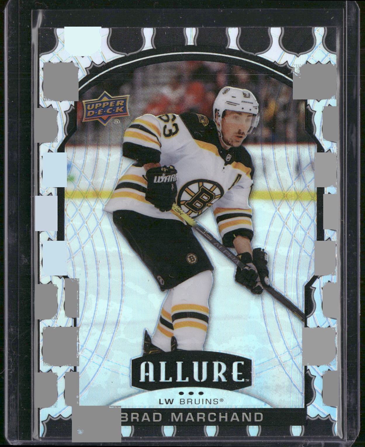 2020-21 Upper Deck Allure #14 Brad Marchand 2005 Shield