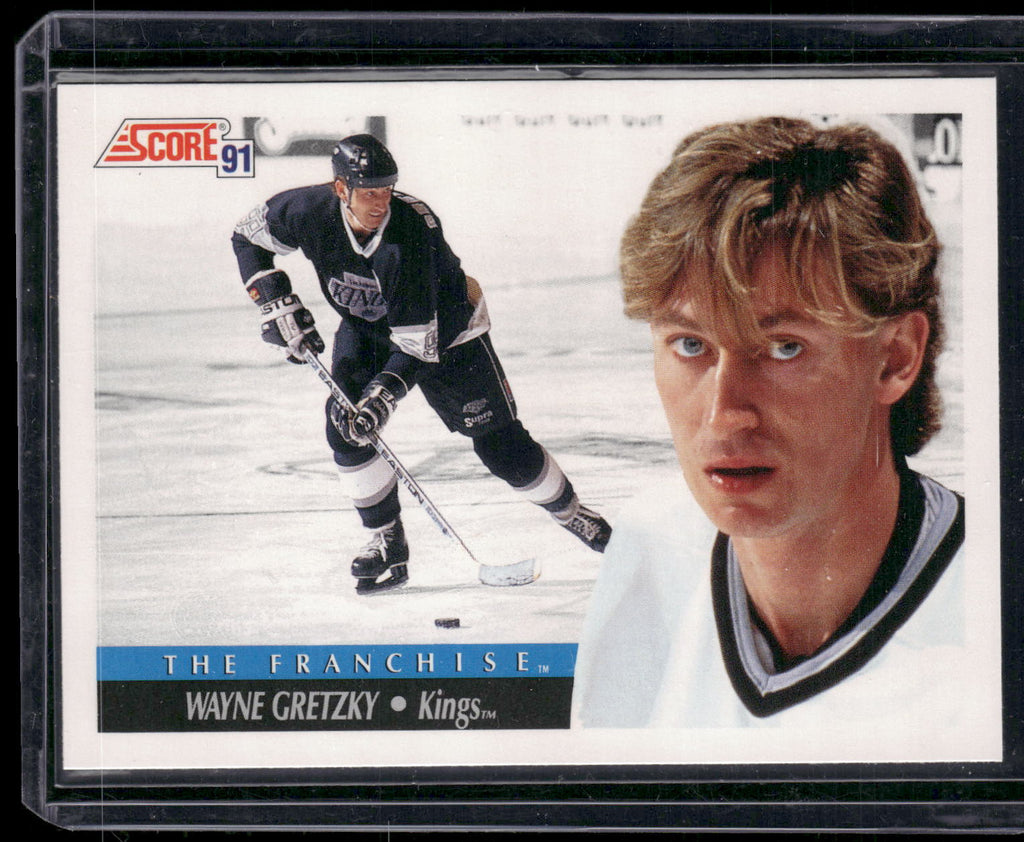 1991-92 Score Canadian English #312 Wayne Gretzky