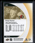 2023-24 Upper Deck Allure #46 Brady Tkachuk Yellow Taxi