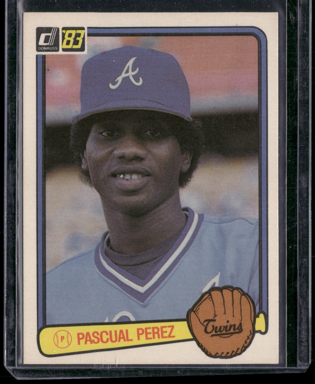 1983 Donruss #557a Pascual Perez