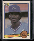 1983 Donruss #557a Pascual Perez