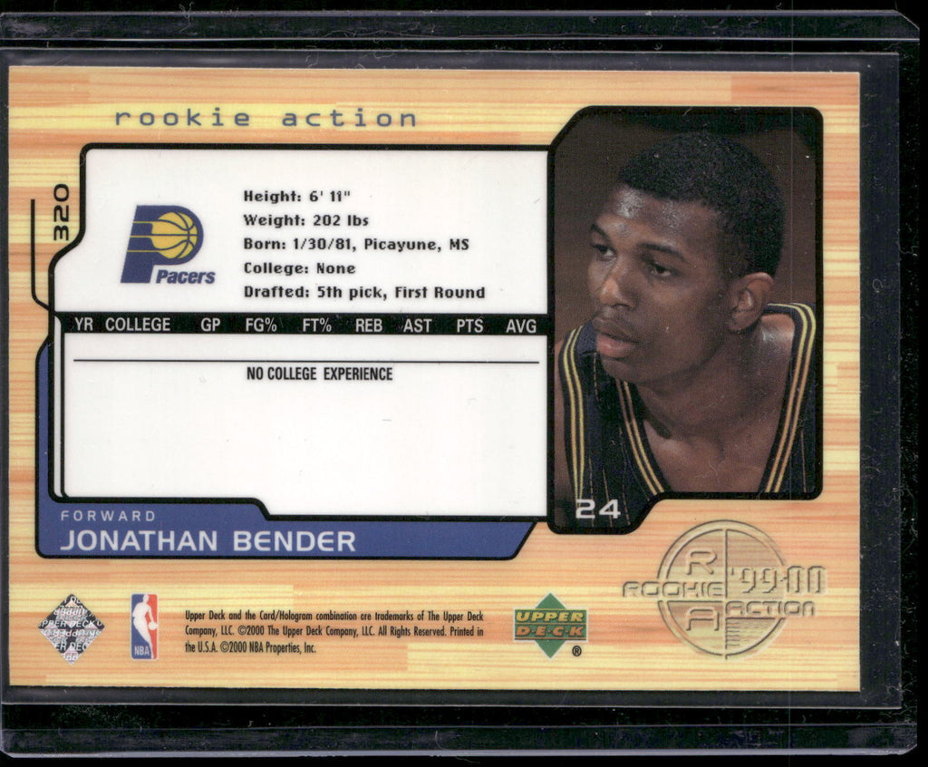 1999-00 Upper Deck #320 Jonathan Bender