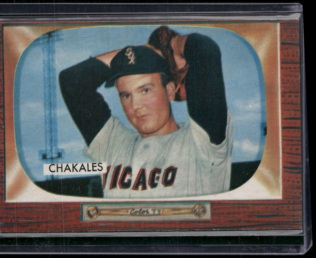 1955 Bowman #148 Bob Chakales