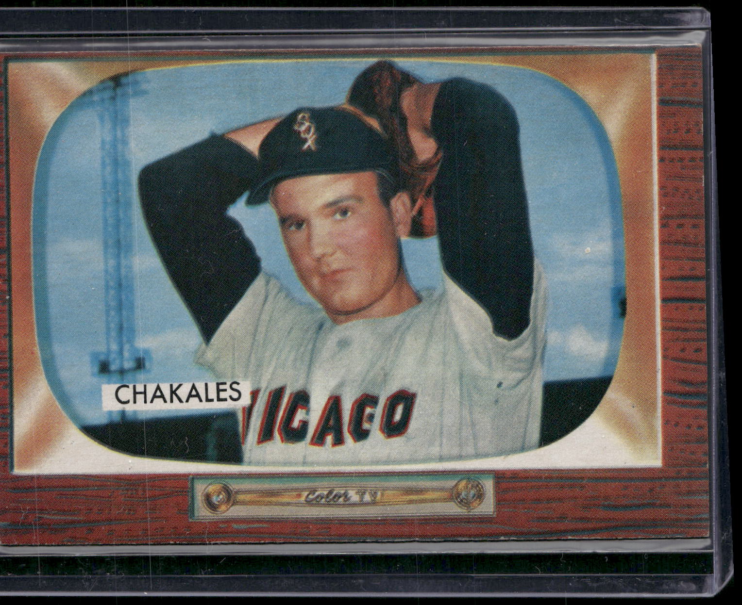 1955 Bowman #148 Bob Chakales