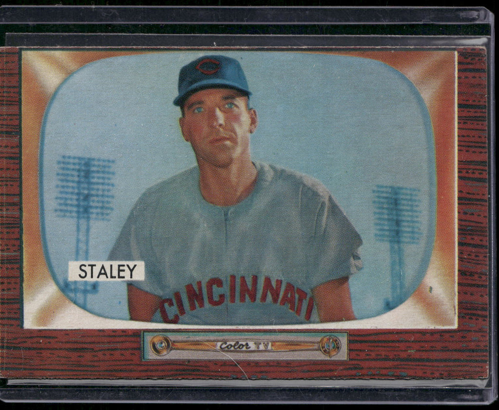 1955 Bowman #155 Jerry Staley