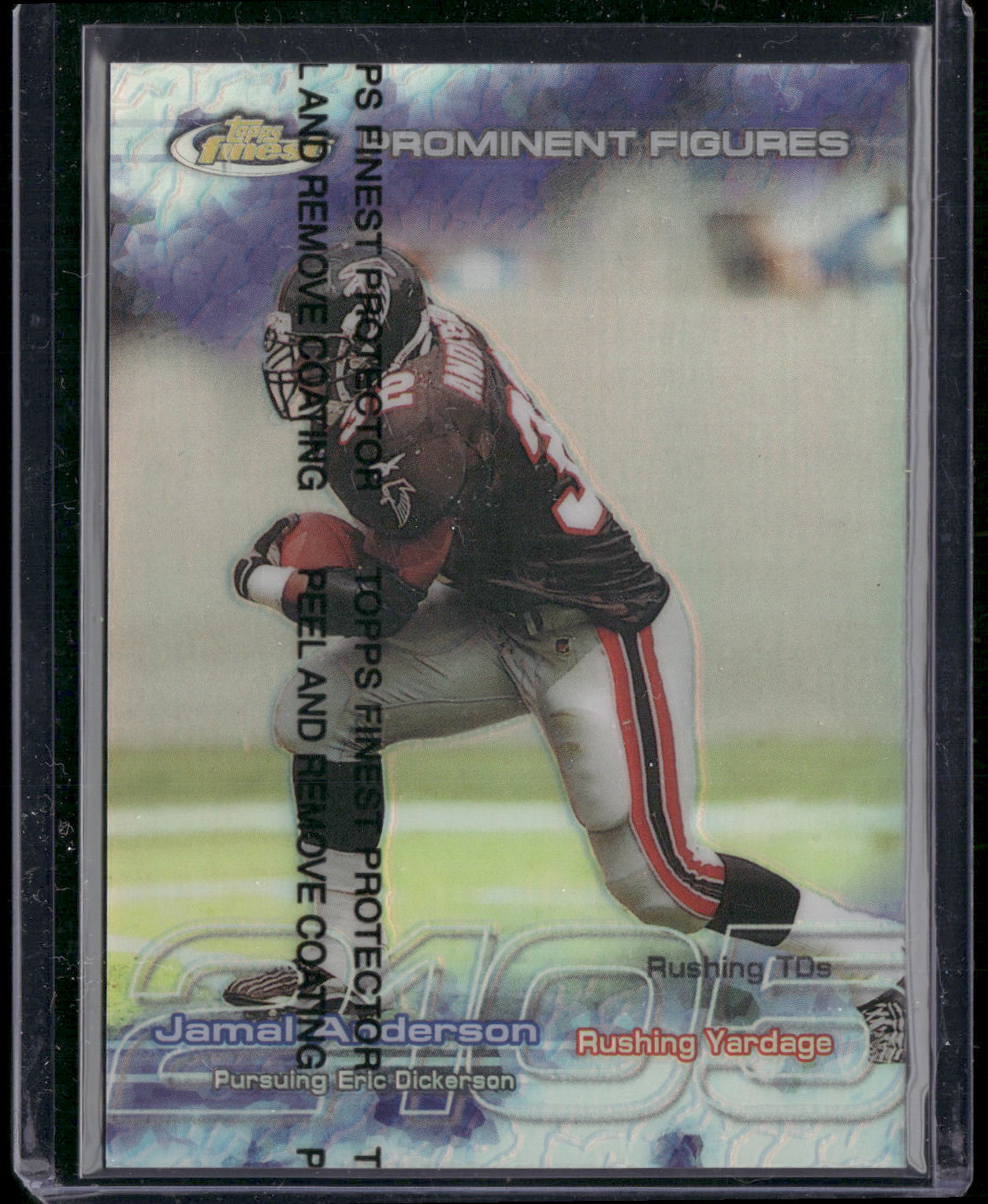 1999 Finest #PF37 Jamal Anderson Prominent Figures #/2105