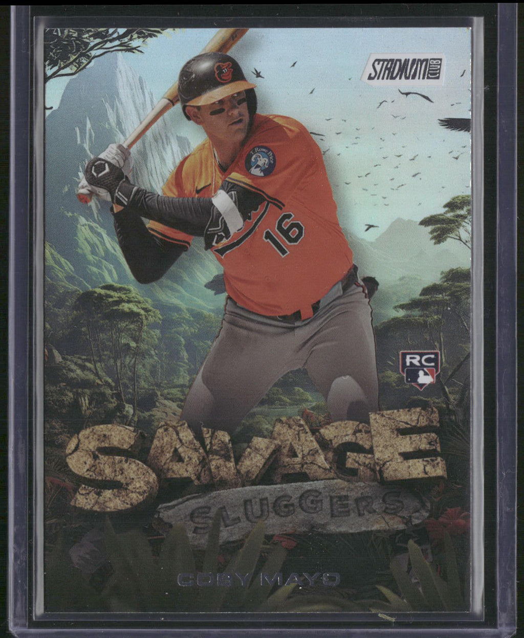 2025 Stadium Club #SS-22 Coby Mayo Savage Sluggers