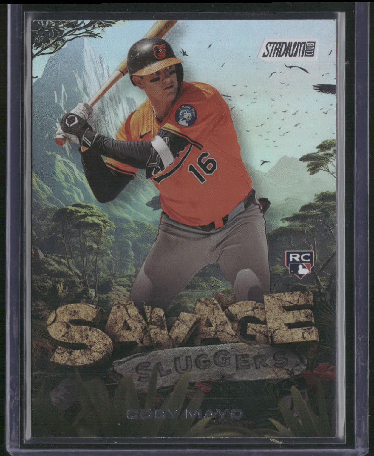 2025 Stadium Club #SS-22 Coby Mayo Savage Sluggers