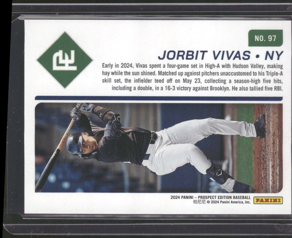 2024 Panini Prospect Edition #97 Jorbit Vivas