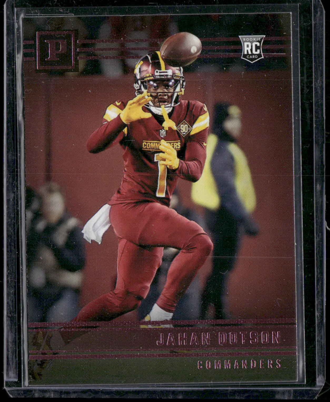 2022 Panini Chronicles #PA-9 Jahan Dotson Panini Pink