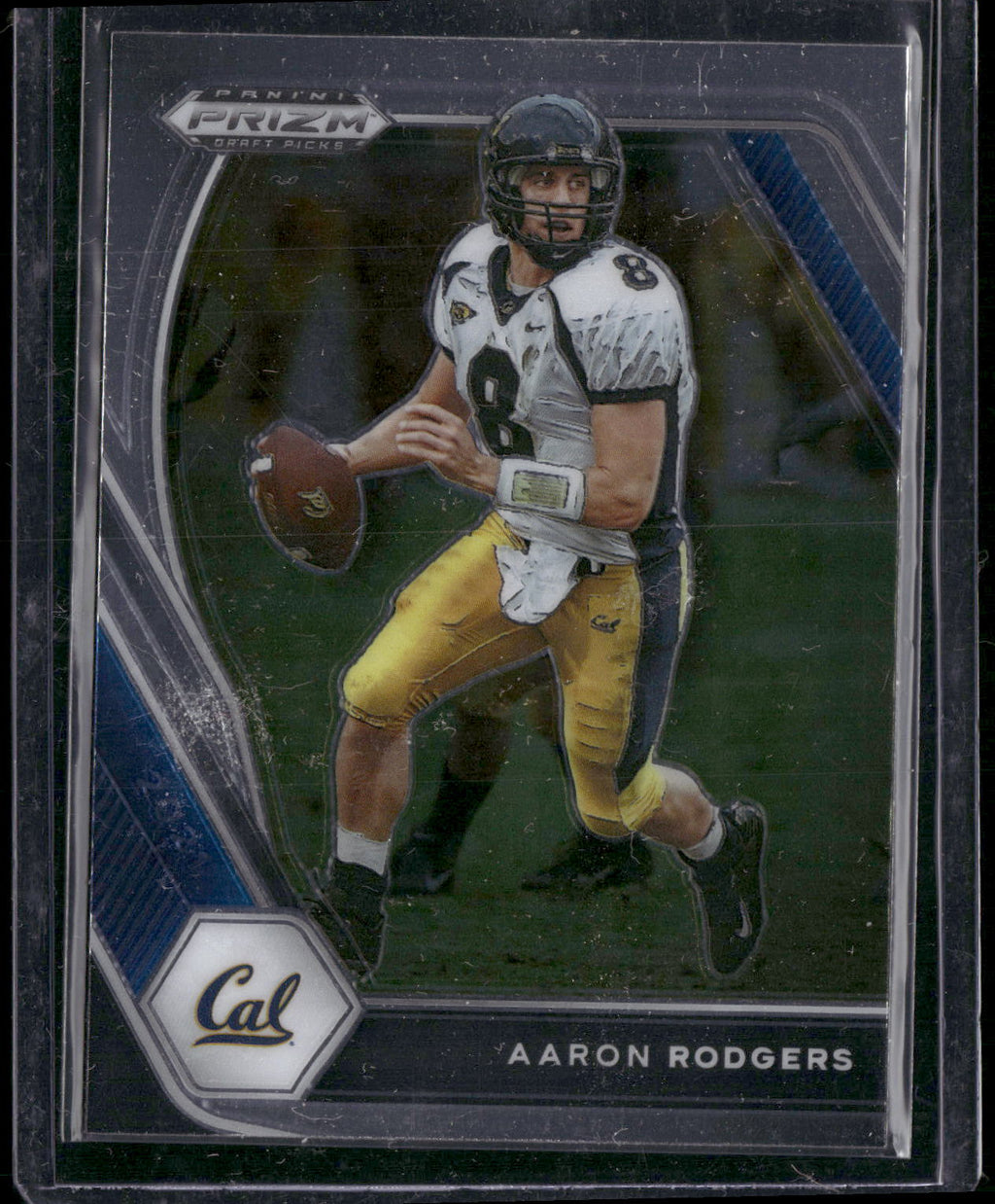2021 Panini Prizm Draft Picks Collegiate #15 Aaron Rodgers Silver