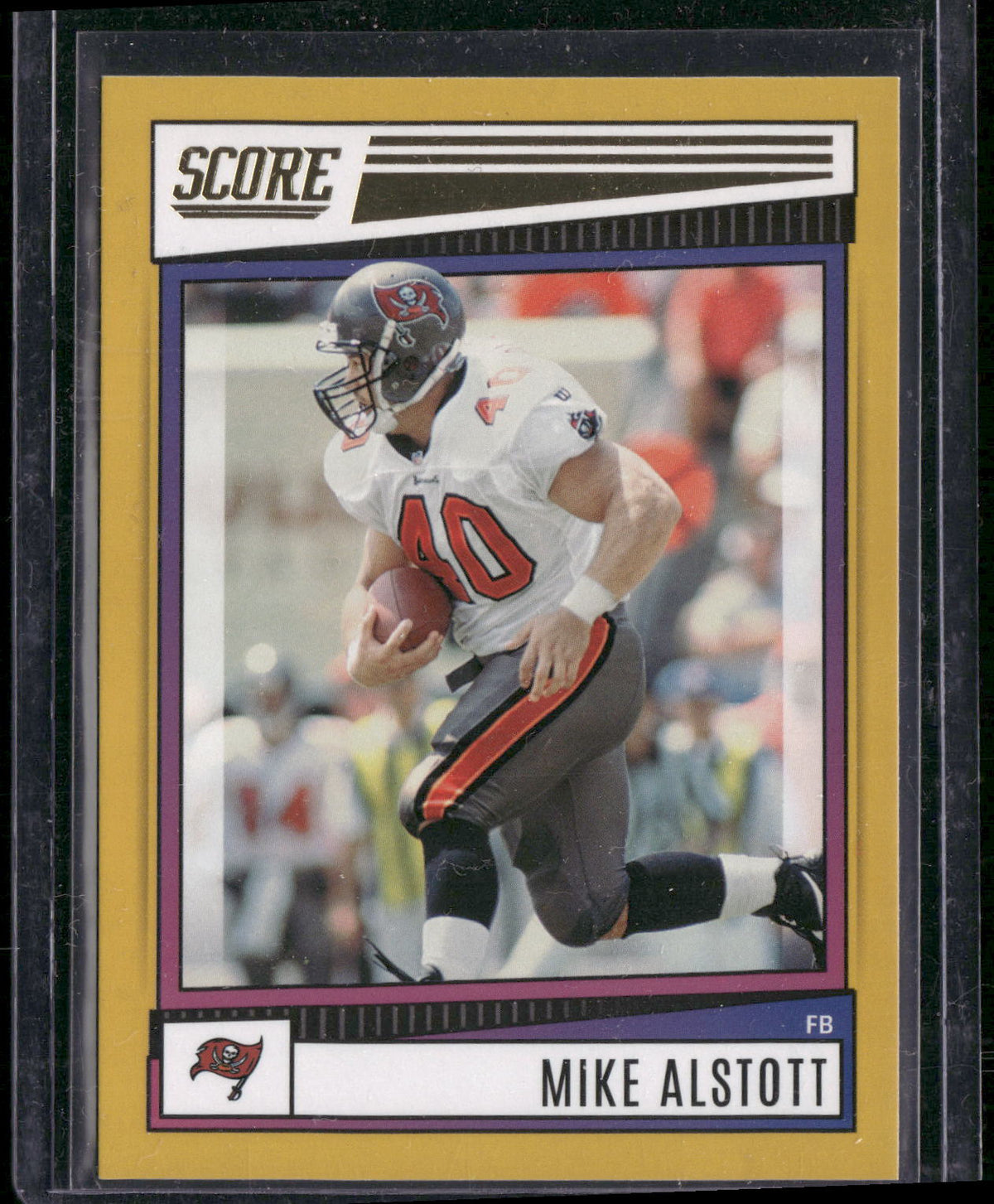 2022 Score #73 Mike Alstott Gold