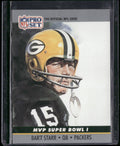 1990 Pro Set #1 Bart Starr Super Bowl MVP Collectibles