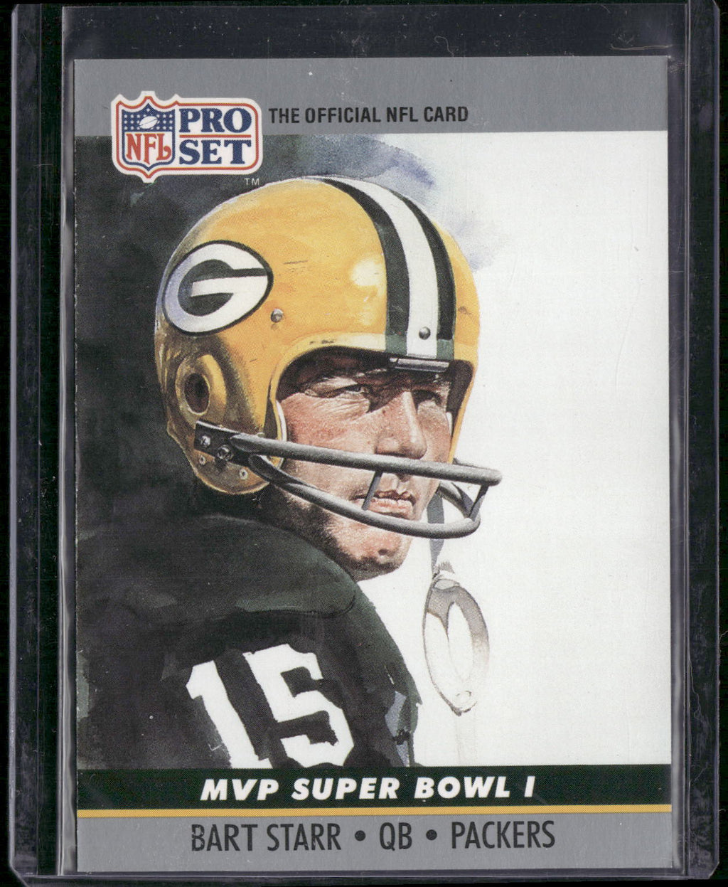 1990 Pro Set #1 Bart Starr Super Bowl MVP Collectibles
