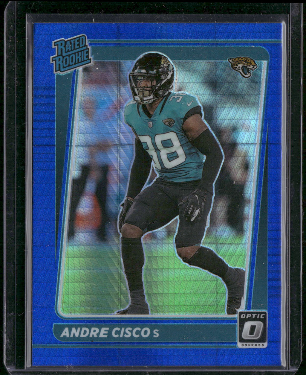 2021 Donruss Optic #278 Andre Cisco Blue Hyper
