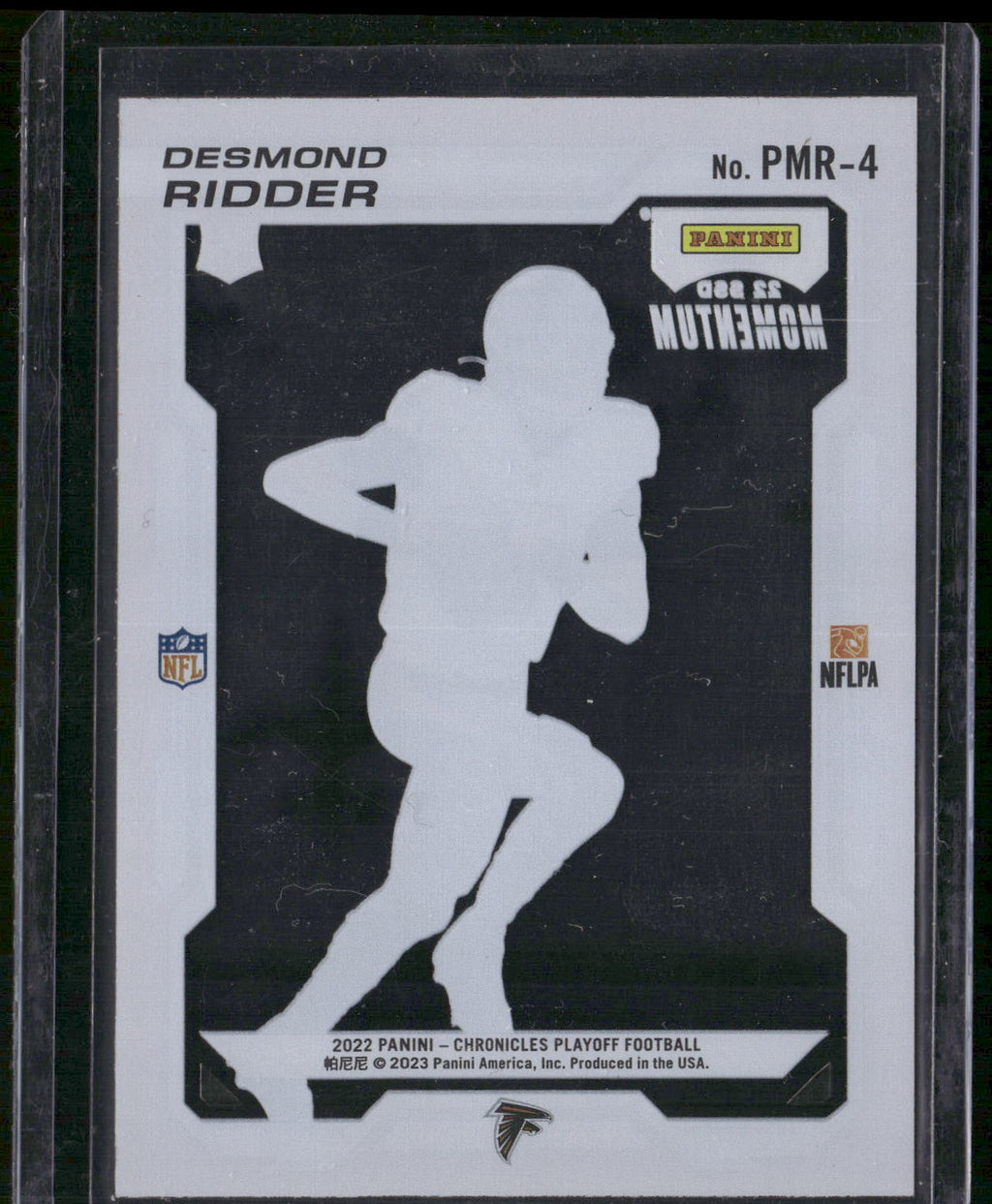 2022 Panini Chronicles #PMR-4 Desmond Ridder Playoff Momentum Rookies