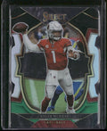 2022 Panini Select #10 Kyler Murray Black and Green Prizm Die Cut
