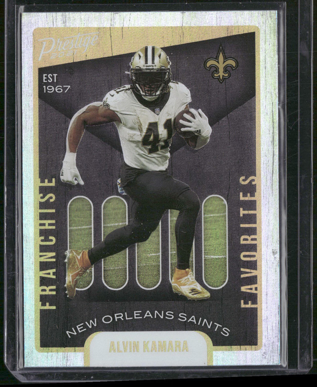 2021 Panini Prestige #FF-9 Alvin Kamara Franchise Favorites