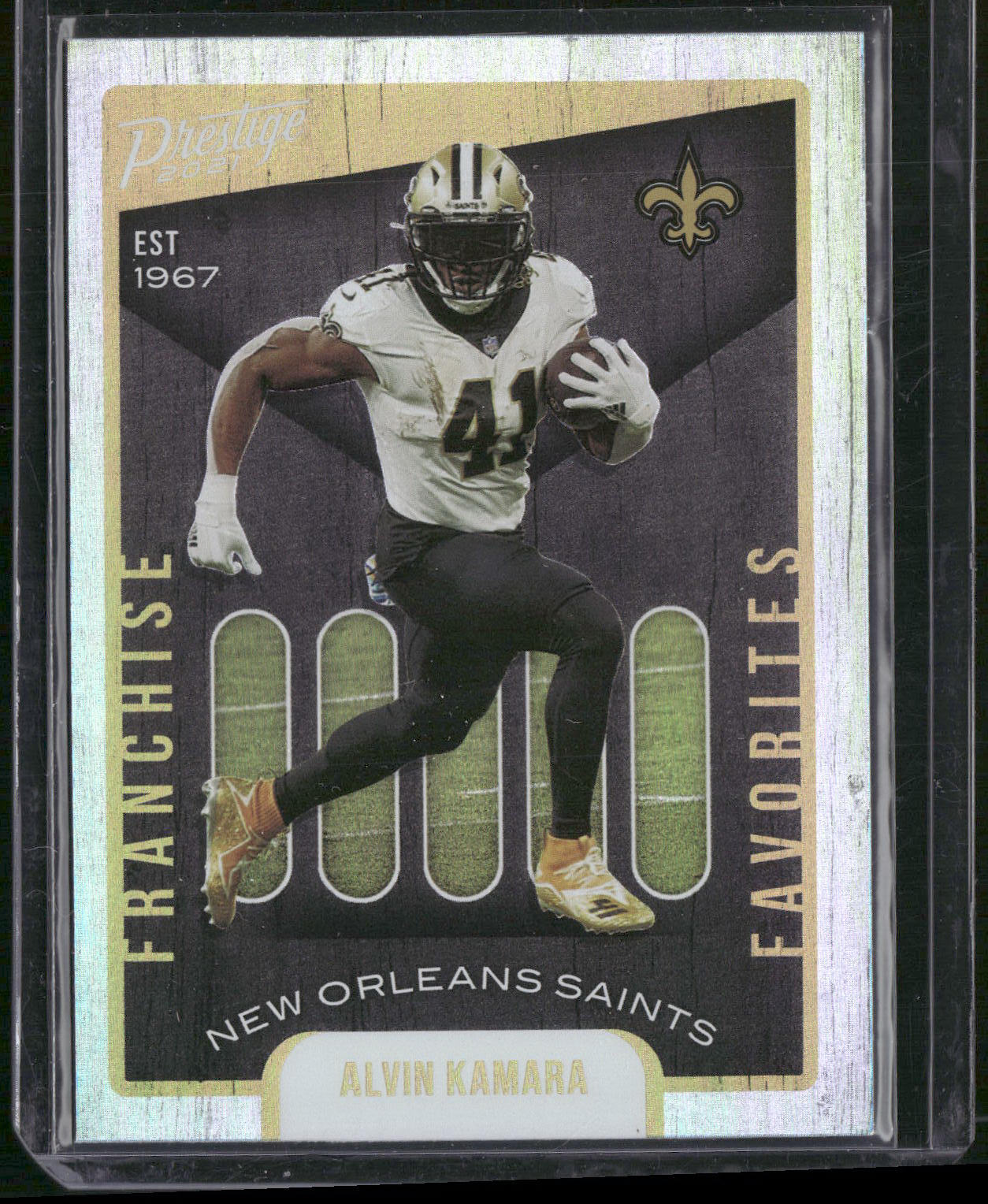 2021 Panini Prestige #FF-9 Alvin Kamara Franchise Favorites