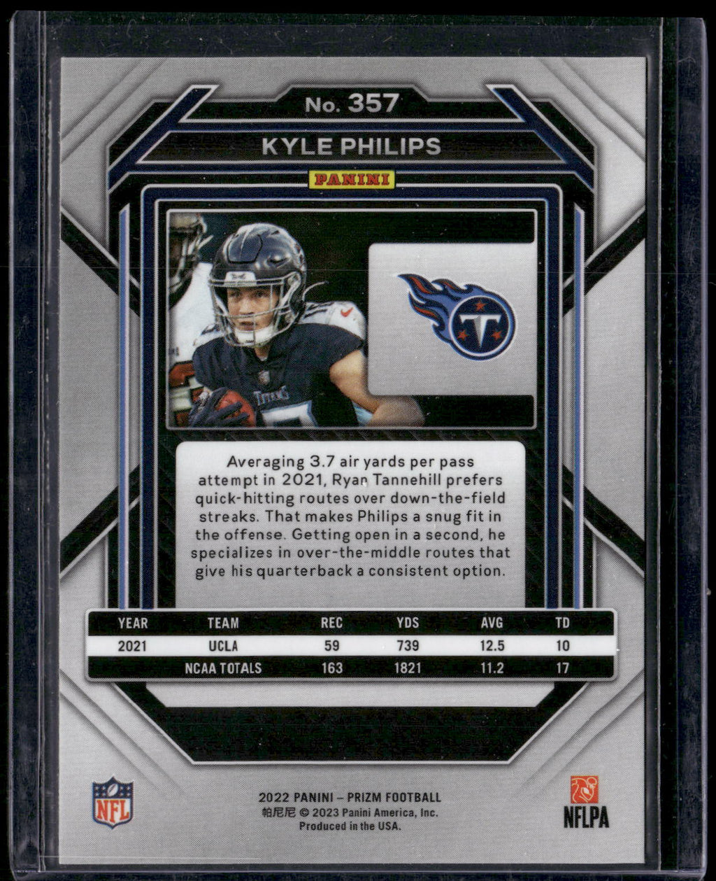 2022 Panini Prizm #357 Kyle Philips