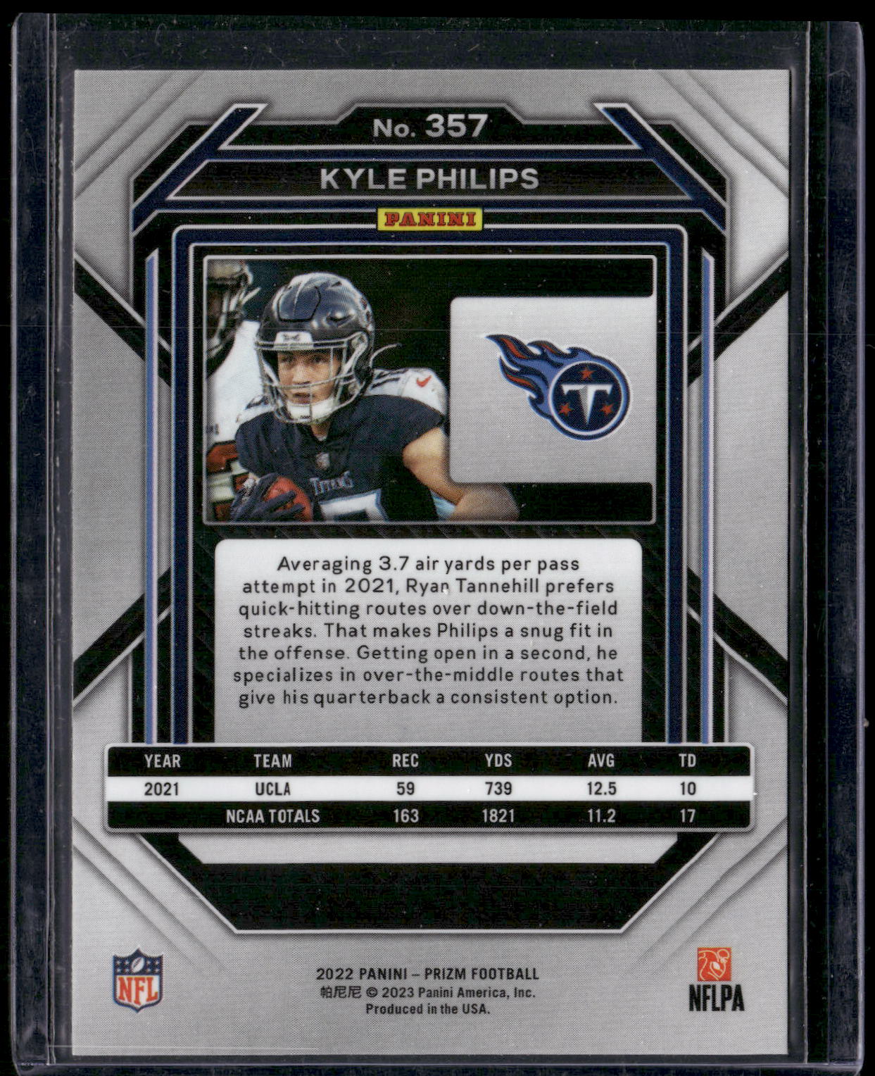 2022 Panini Prizm #357 Kyle Philips