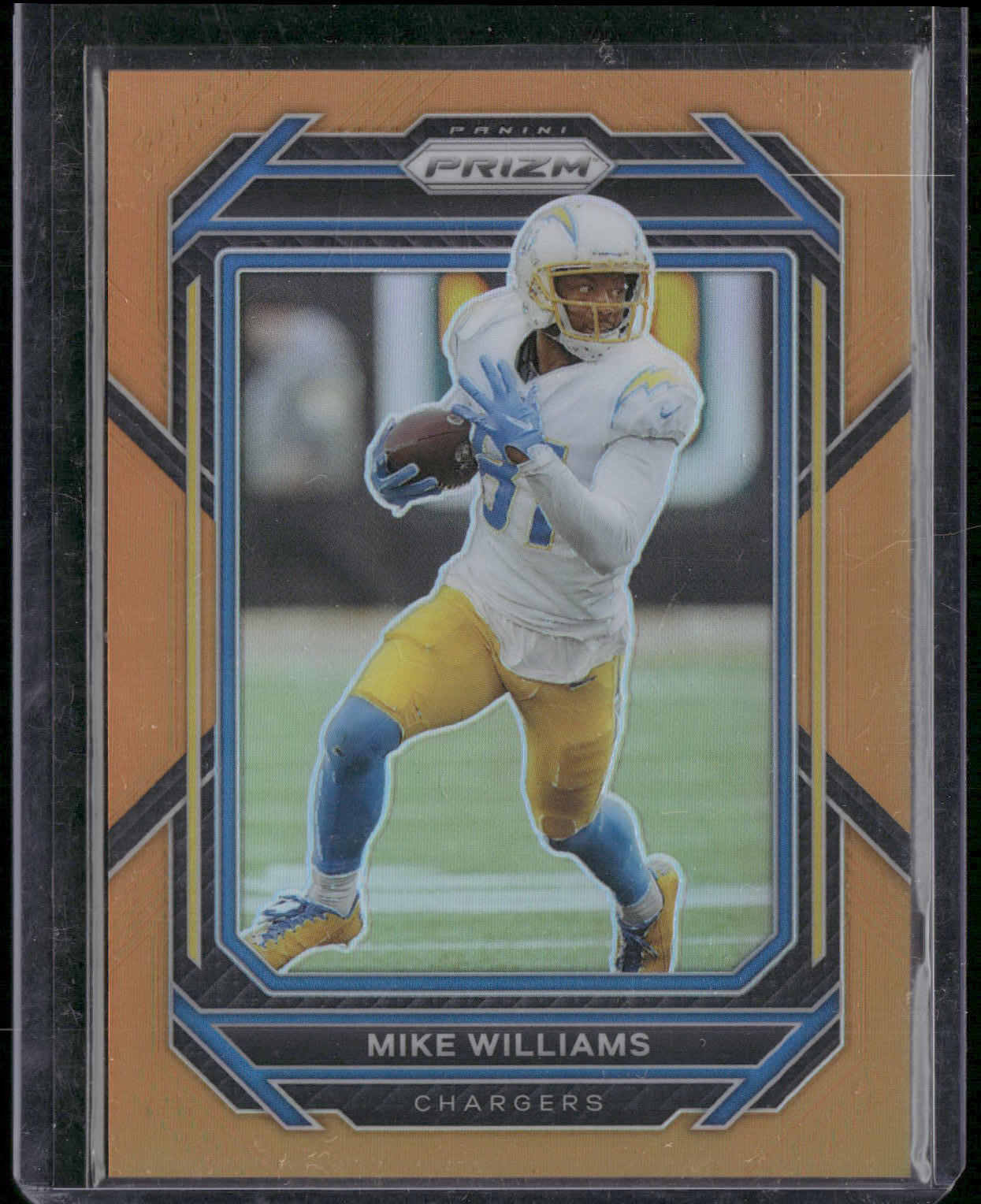 2022 Panini Prizm #152 Mike Williams Orange #/249