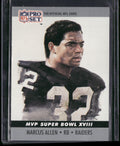 1990 Pro Set #18 Marcus Allen Super Bowl MVP Collectibles