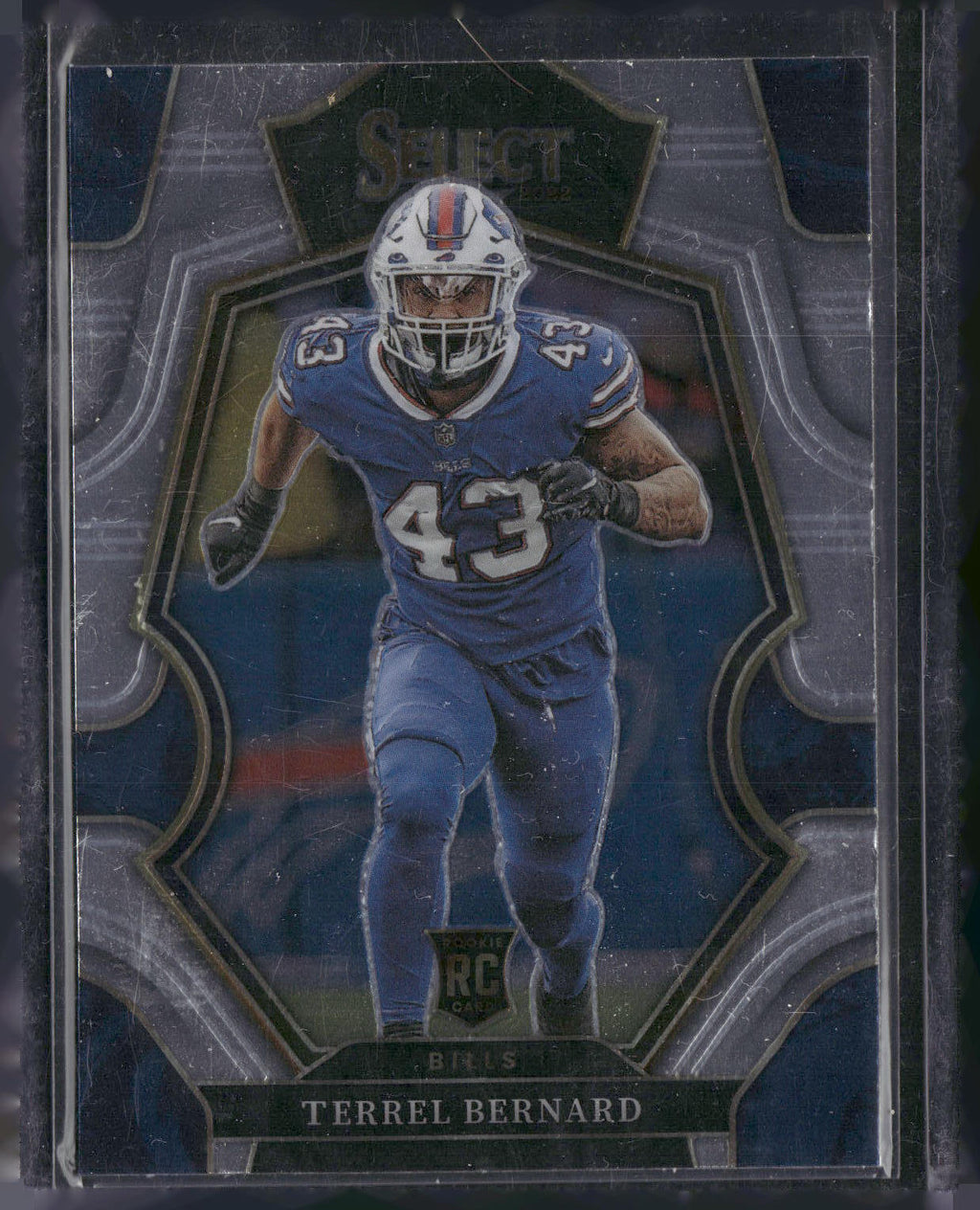 2022 Panini Select #113 Terrel Bernard