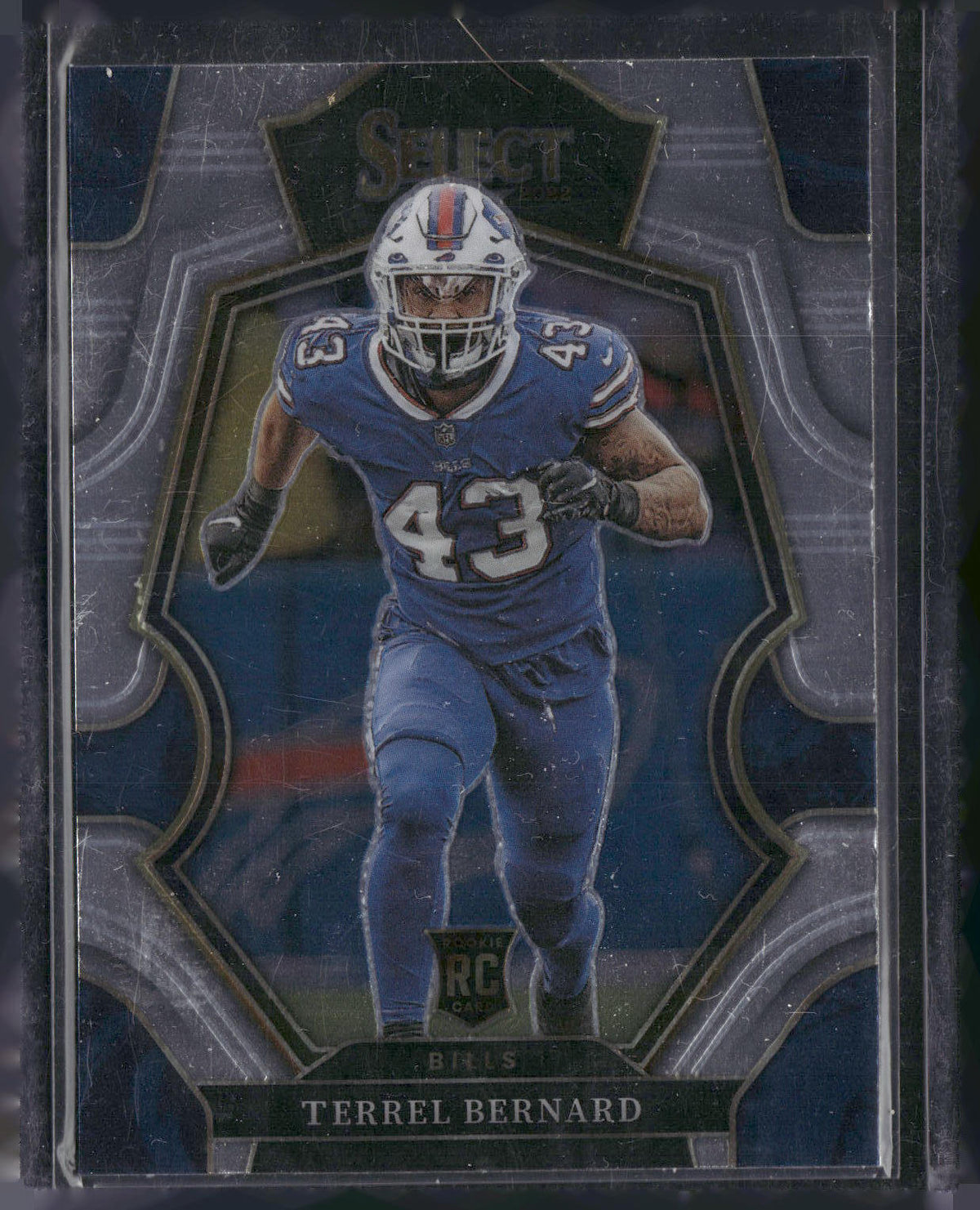 2022 Panini Select #113 Terrel Bernard