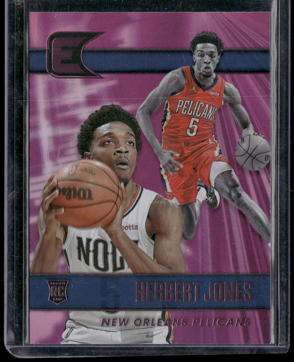 2021-22 Panini Chronicles #320 Herbert Jones Pink