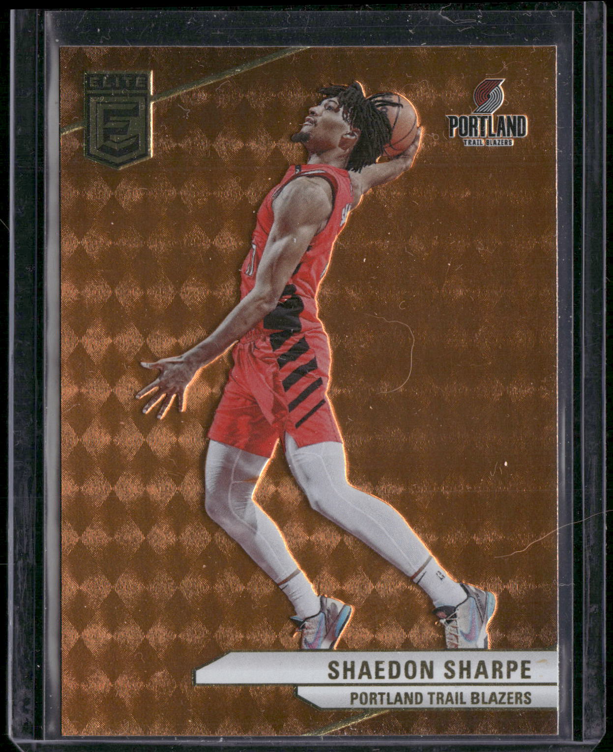 2023-24 Donruss Elite #59 Shaedon Sharpe Orange