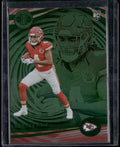 2023 Panini Illusions #56 Rashee Rice Emerald Trophy Collection