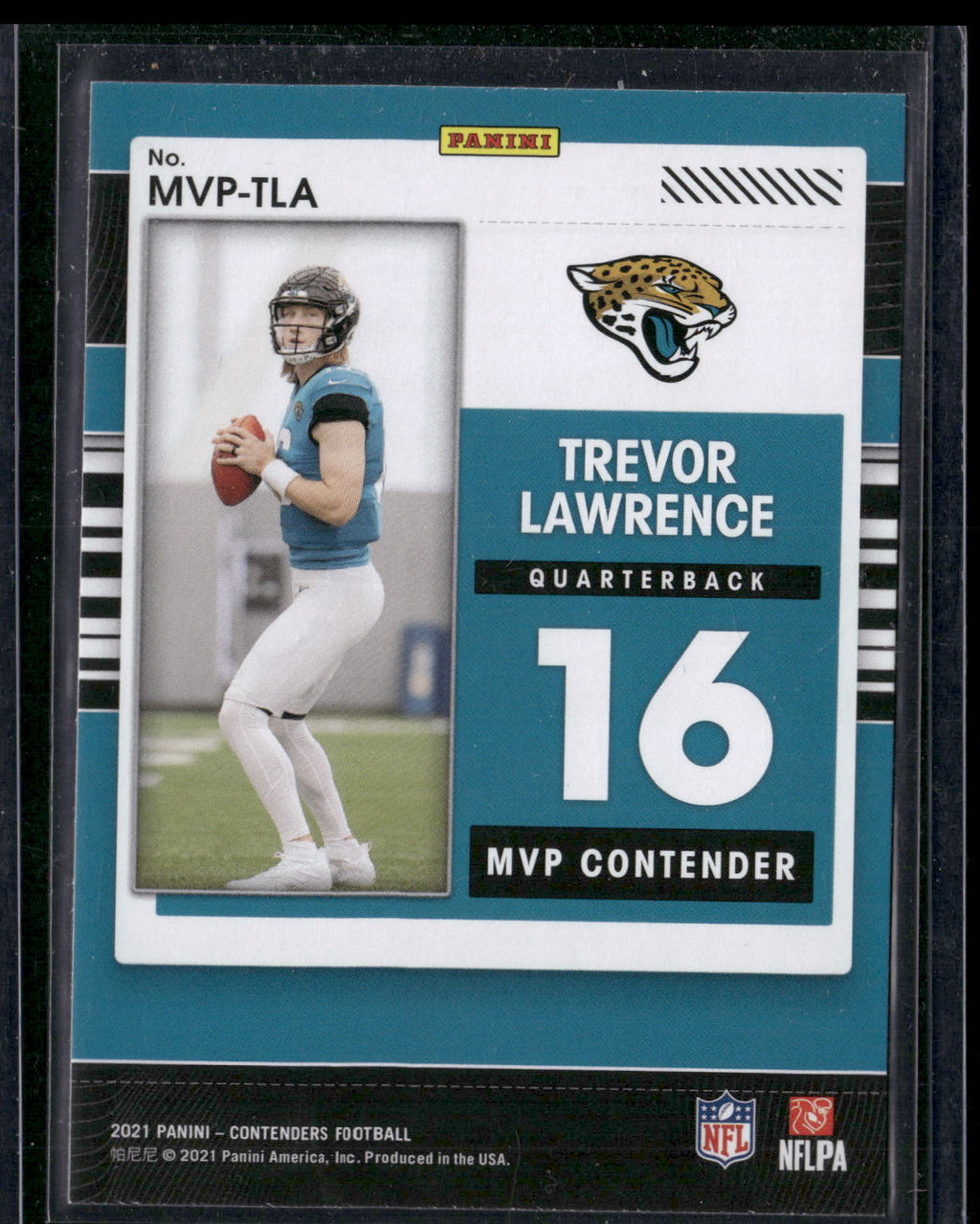 2021 Panini Contenders #MVP-TLA Trevor Lawrence MVP Contenders