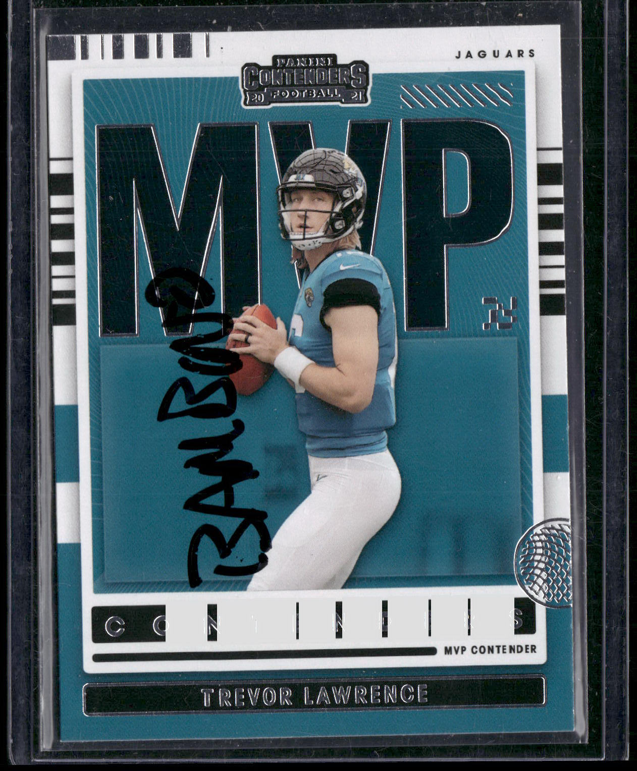 2021 Panini Contenders #MVP-TLA Trevor Lawrence MVP Contenders