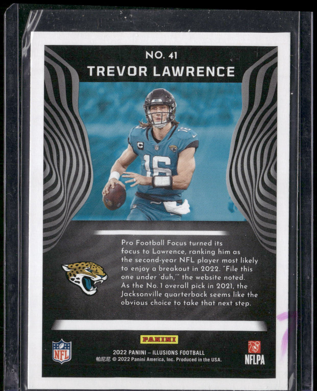 2022 Panini Illusions - Retail #41 Trevor Lawrence