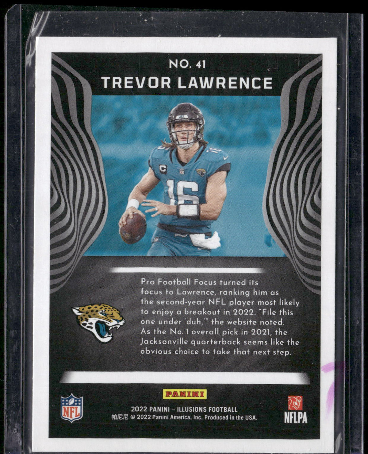 2022 Panini Illusions - Retail #41 Trevor Lawrence