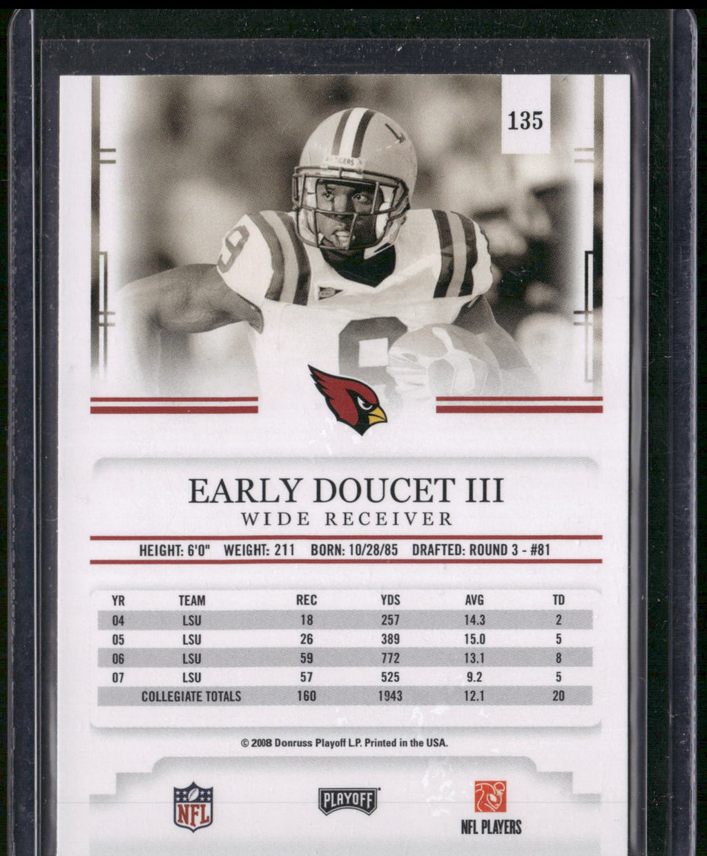2008 Playoff Prestige #135 Early Doucet