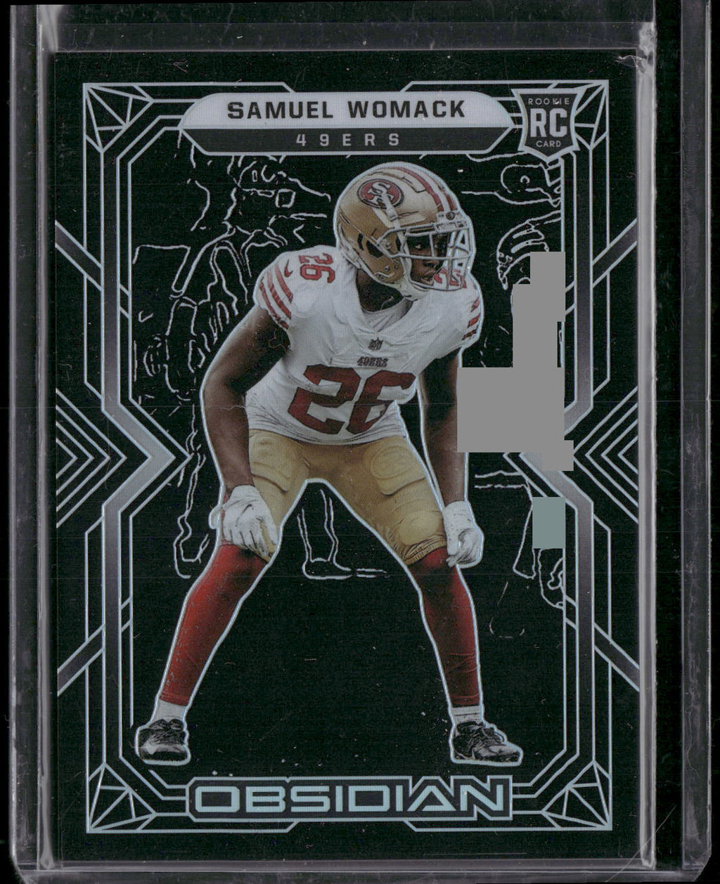 2022 Panini Obsidian #176 Samuel Womack