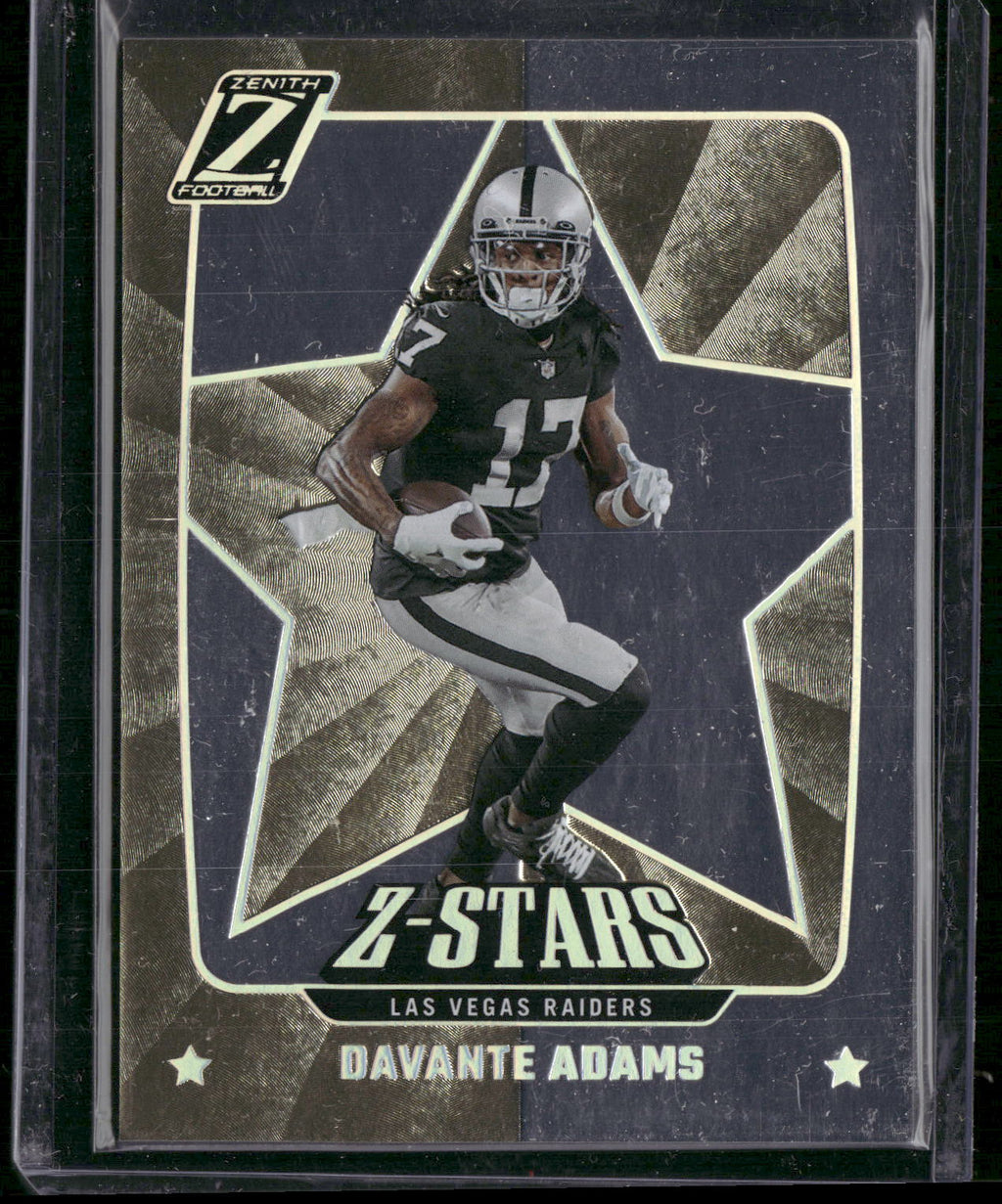 2022 Zenith #ZS-4 Davante Adams Z-Stars