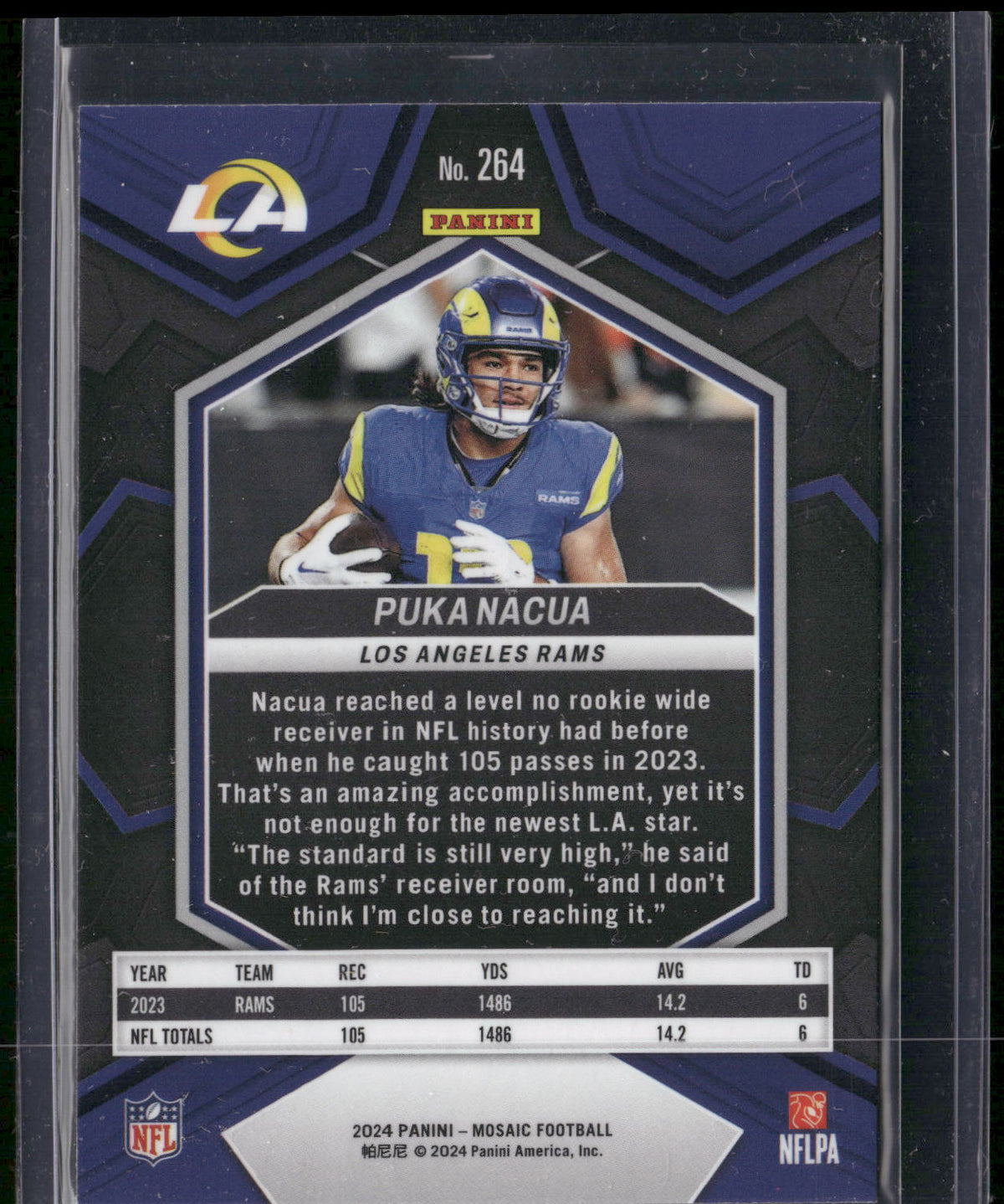 2024 Panini Mosaic #264 Puka Nacua