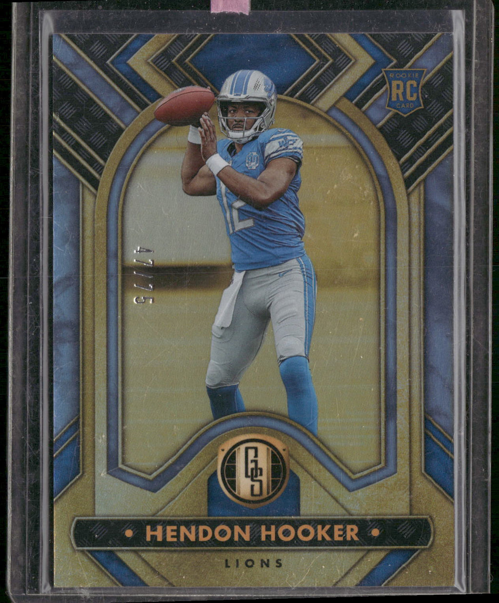 2023 Panini Gold Standard #142 Hendon Hooker Platinum #/75