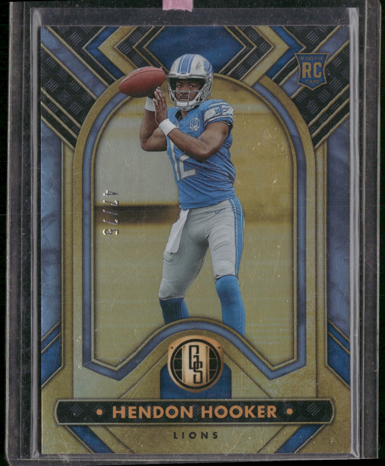 2023 Panini Gold Standard #142 Hendon Hooker Platinum #/75