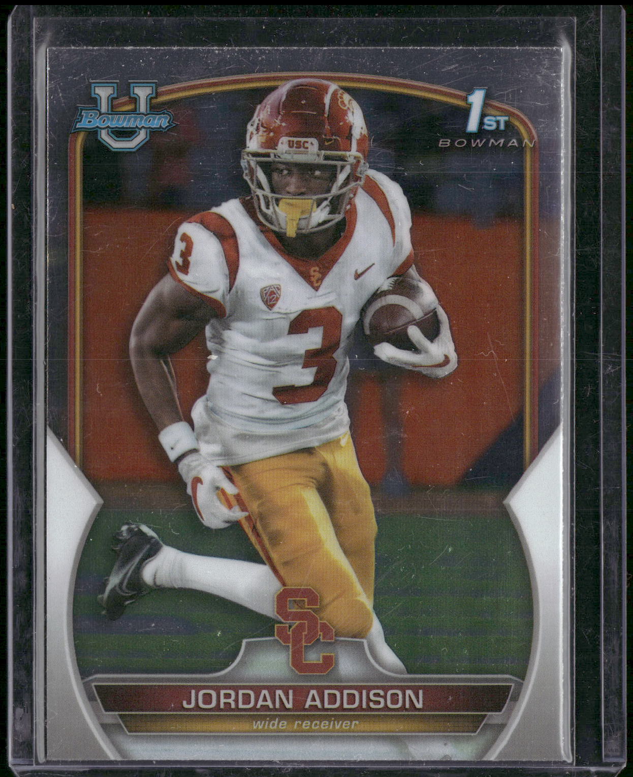 2022 Bowman University Chrome #36 Jordan Addison