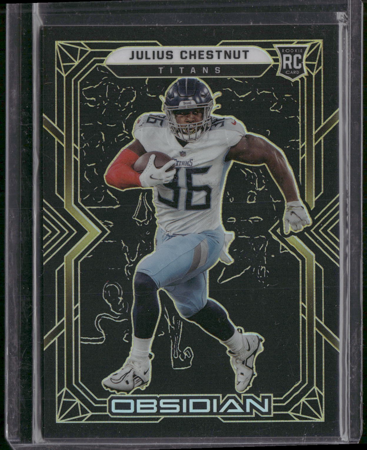 2022 Panini Obsidian #200 Julius Chestnut