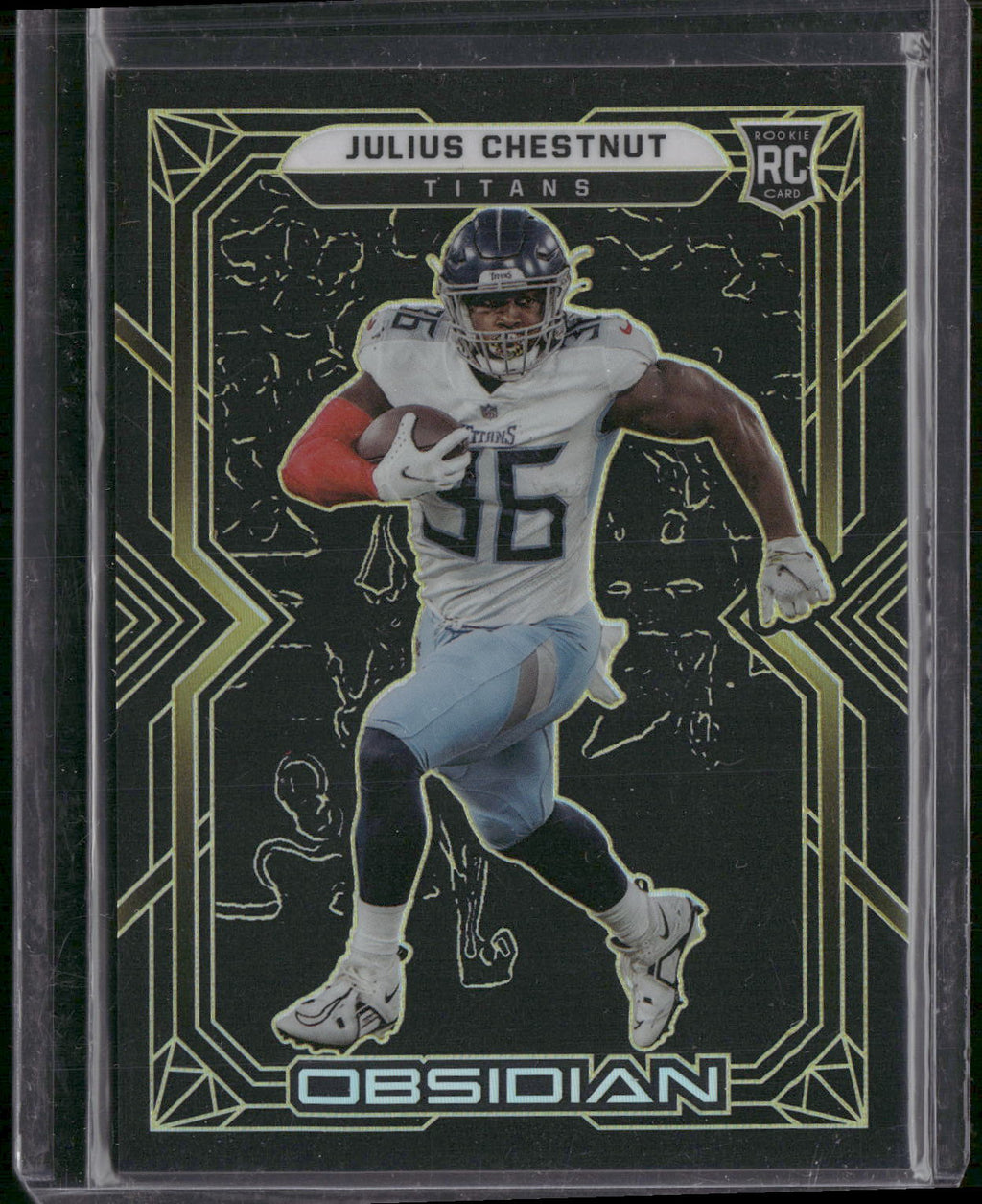 2022 Panini Obsidian #200 Julius Chestnut